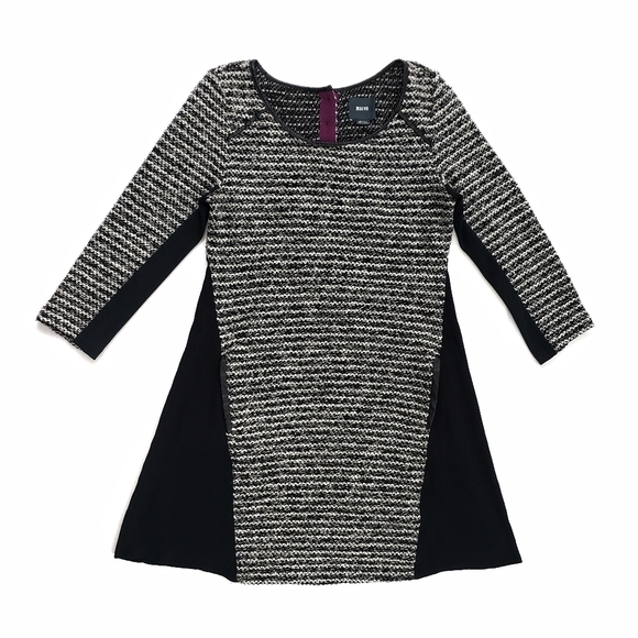 Anthropologie Maeve Medium Boucle Knit Tweed Dress - Picture 3 of 9